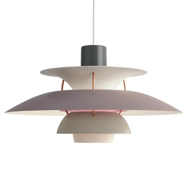 Suspension PH 5 - Ø500, Gris - Louis Poulsen