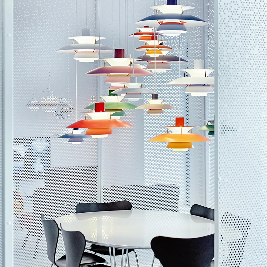 Suspension PH 5, Ø500, Gris Louis Poulsen