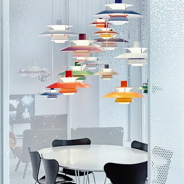 Suspension PH 5 - Ø500, Gris - Louis Poulsen