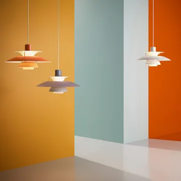 Suspension PH 5 - Ø500, Gris - Louis Poulsen