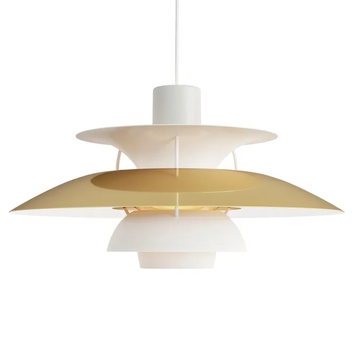 Suspension PH 5 - Ø500, Laiton - Louis Poulsen