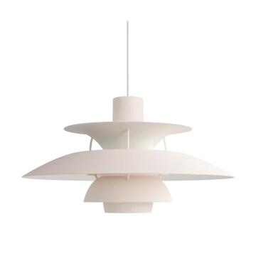 Suspension PH 5 - Ø500, Monochrom pale blush - Louis Poulsen