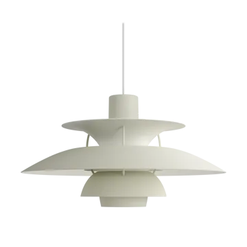 Suspension PH 5 - Ø500, Monochrom pale pewter - Louis Poulsen
