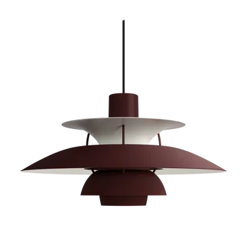 Suspension PH 5 - Ø500, Monochrom pale pewter - Louis Poulsen