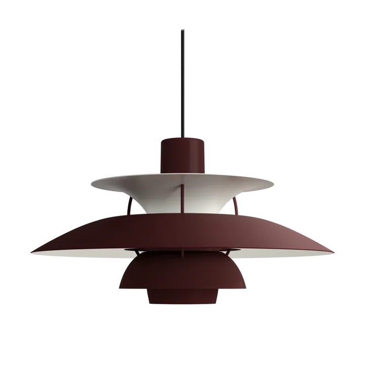 Suspension PH 5 - Ø500, Monochrom pale pewter - Louis Poulsen