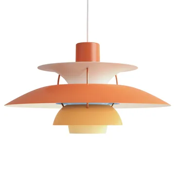 Suspension PH 5 - Ø500, Orange - Louis Poulsen