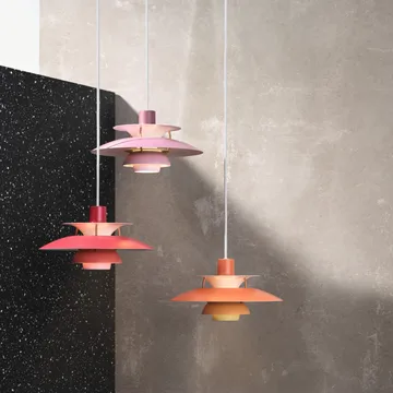 Suspension PH 5 - Ø500, Orange - Louis Poulsen