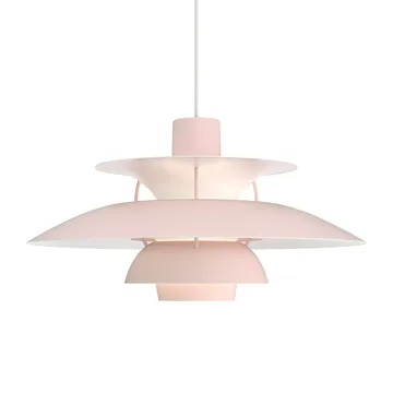 Suspension PH 5 - Ø500, Rose clair - Louis Poulsen