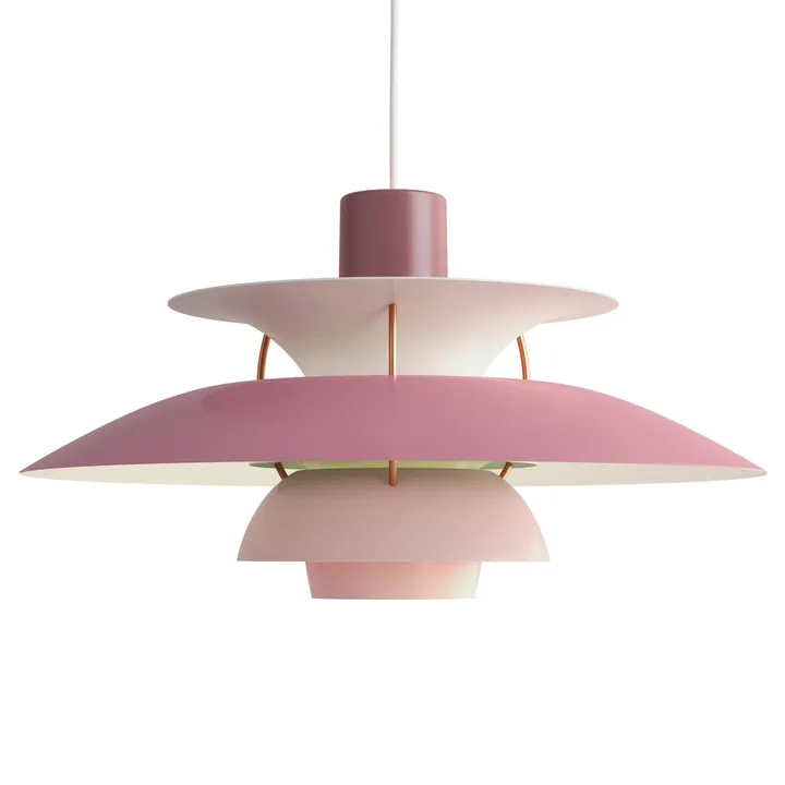 Suspension PH 5 - Ø500, Rose - Louis Poulsen