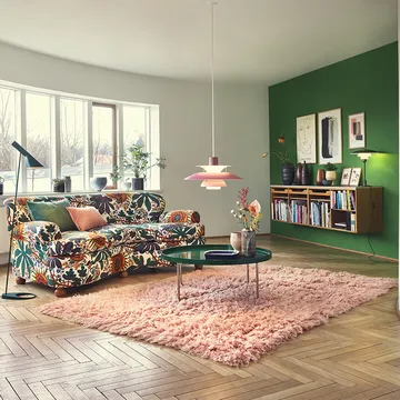 Suspension PH 5 - Ø500, Rose - Louis Poulsen