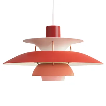 Suspension PH 5 - Ø500, Rouge - Louis Poulsen