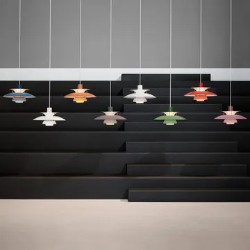 Suspension PH 5 - Ø500, Rouge - Louis Poulsen