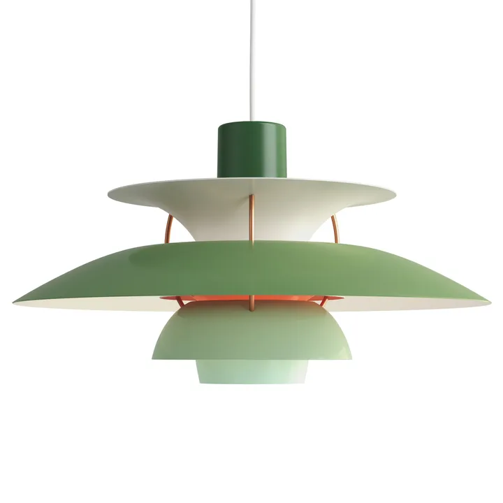 Suspension PH 5 - Ø500, Vert - Louis Poulsen