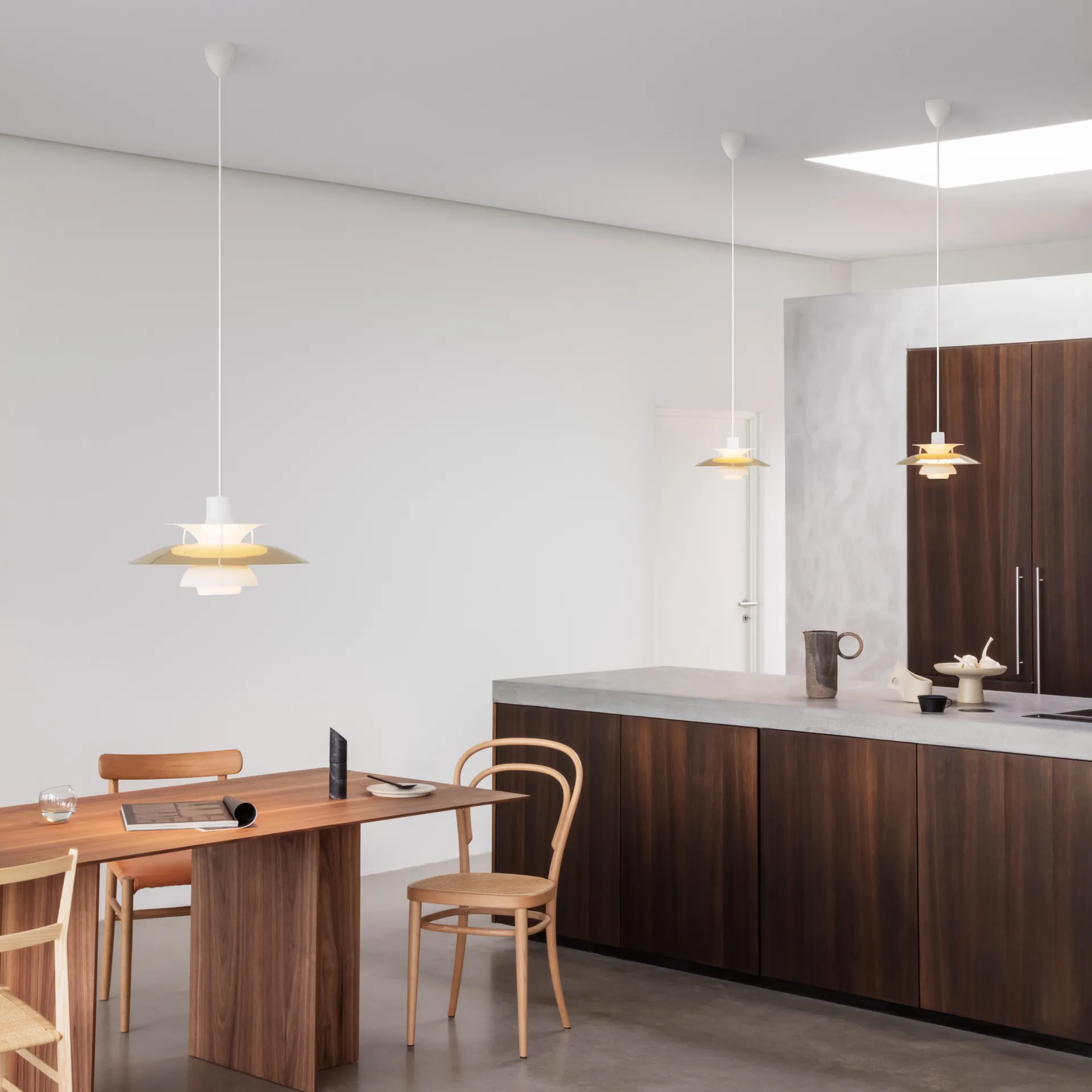 Suspension PH 5 MINI, Laiton Louis Poulsen