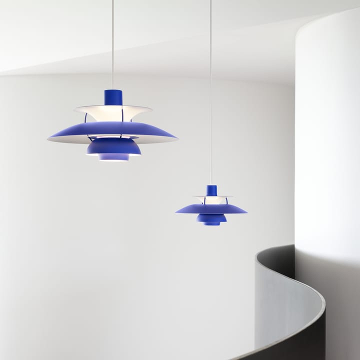 Suspension PH 5 MINI monochrome, Bleu Louis Poulsen