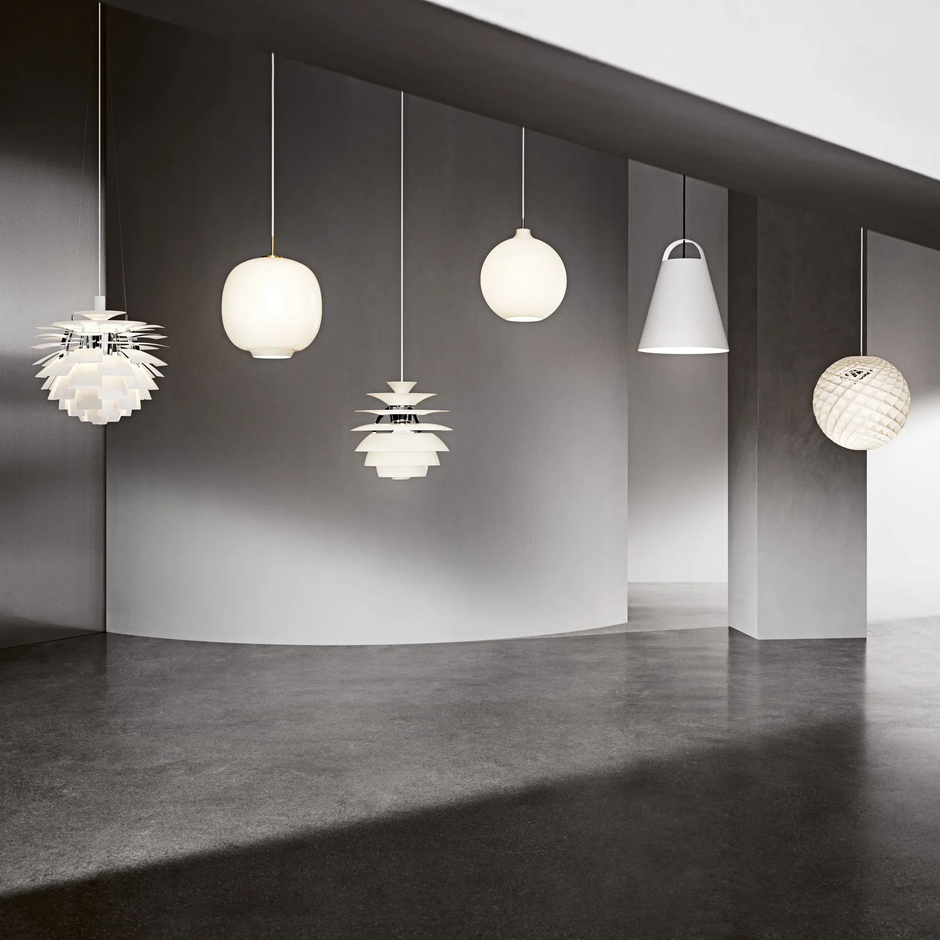 Suspension PH Artichoke Ø48cm, Blanc Louis Poulsen