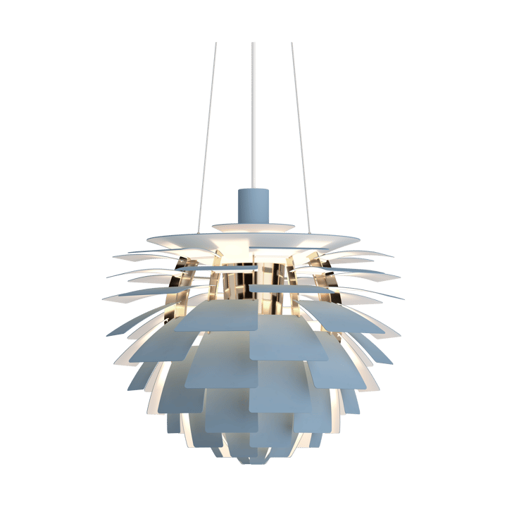 Suspension PH Artichoke Ø48cm, Dusty blue-brass metallised Louis Poulsen
