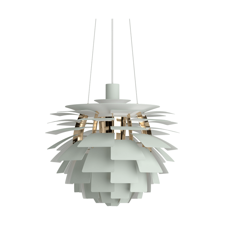 Suspension PH Artichoke Ø48cm - Dusty green-brass metallised - Louis Poulsen