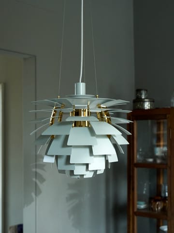 Suspension PH Artichoke Ø48cm - Dusty green-brass metallised - Louis Poulsen