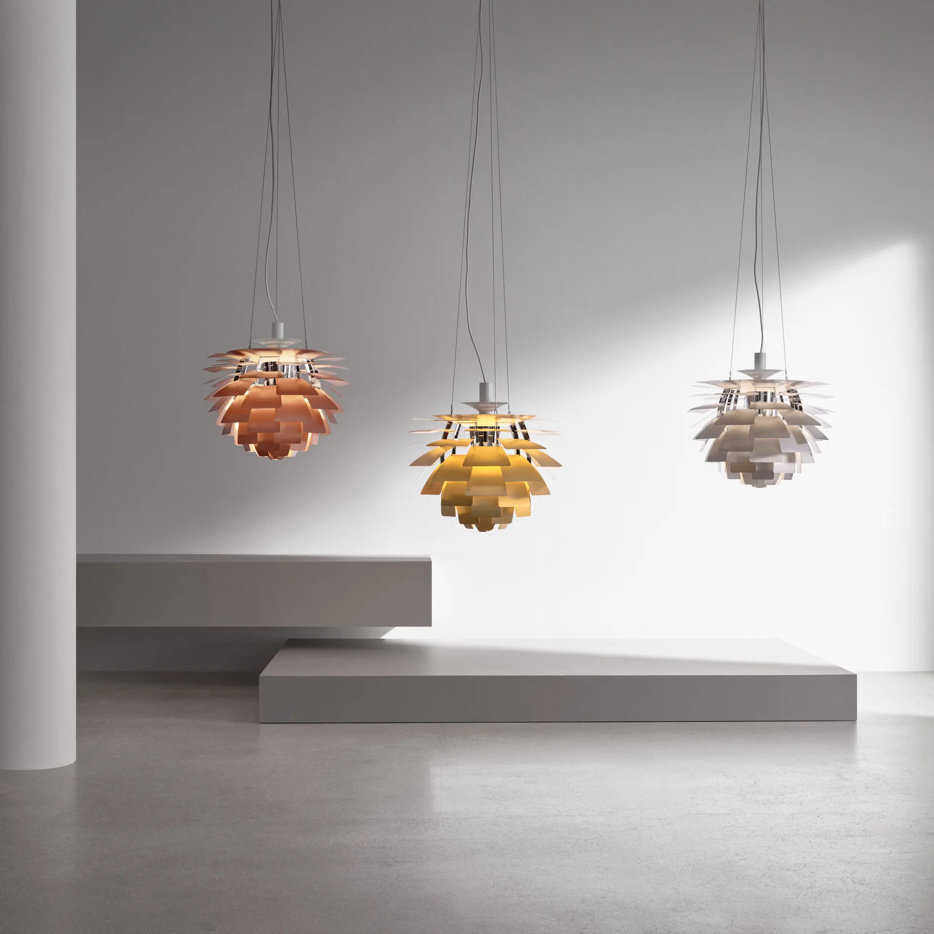 Suspension PH Artichoke Ø60cm, Cuivre Louis Poulsen