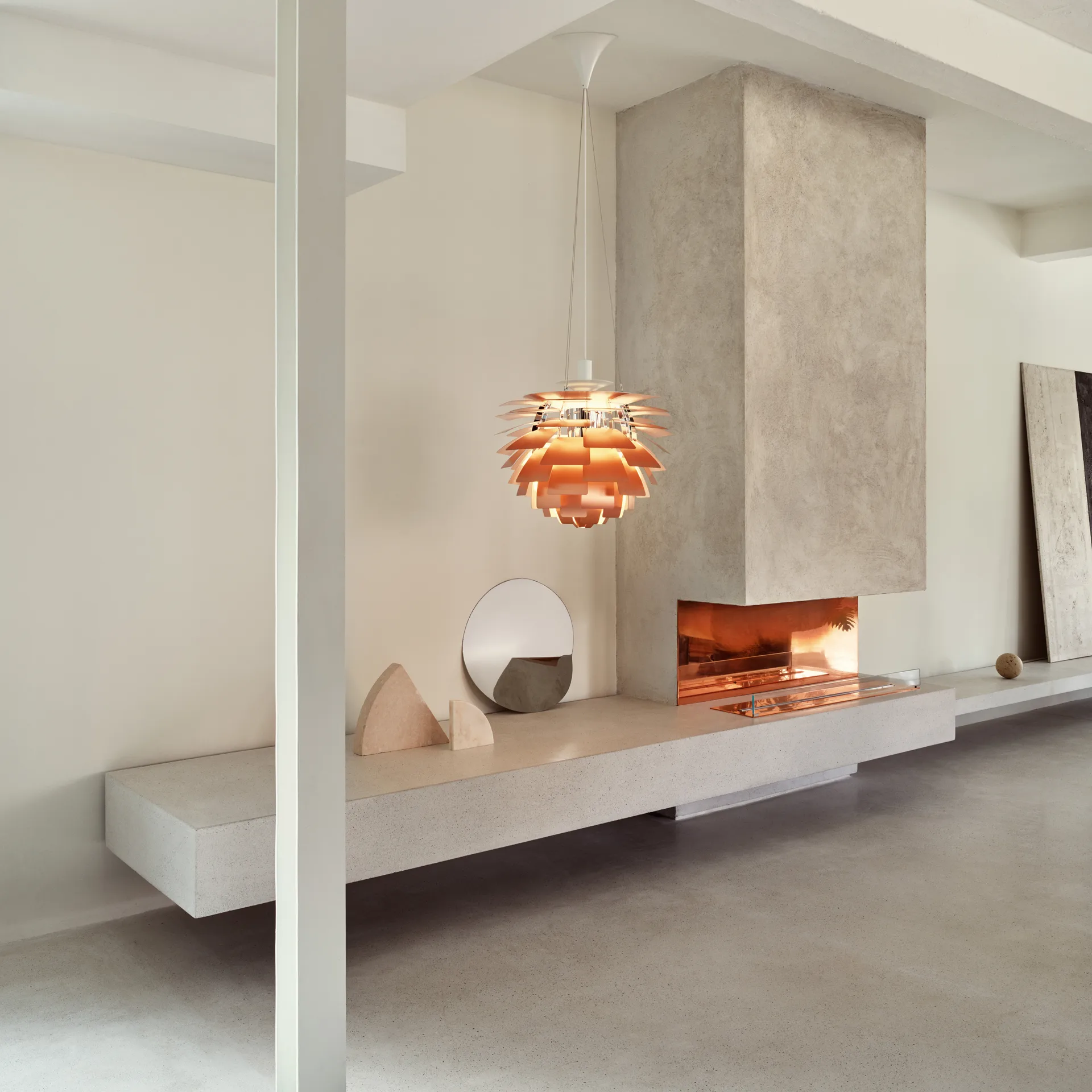 Suspension PH Artichoke Ø60cm, Cuivre Louis Poulsen