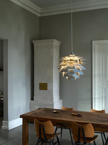Suspension PH Artichoke Ø60cm - Dusty blue-brass metallised - Louis Poulsen