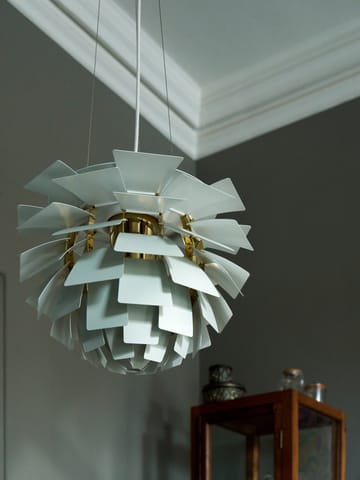 Suspension PH Artichoke Ø60cm - Dusty green-brass metallised - Louis Poulsen