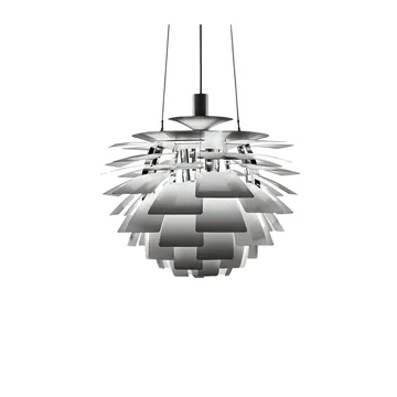 Suspension PH Artichoke LED - Acier brossé, Ø48 cm - Louis Poulsen
