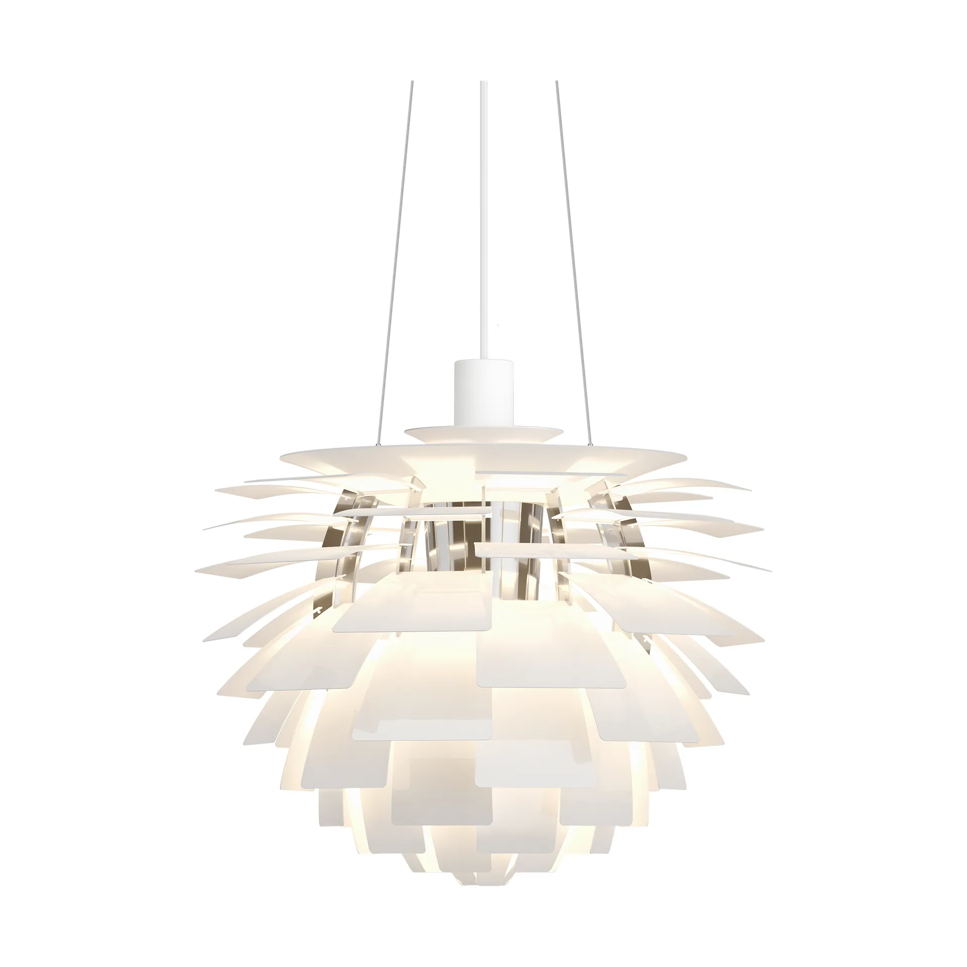 Suspension PH Artichoke LED, Blanc, Ø48 cm Louis Poulsen