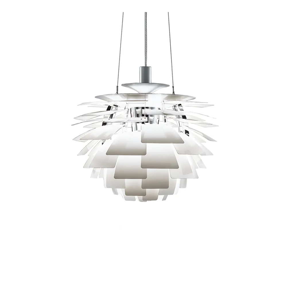 Suspension PH Artichoke LED, Blanc, Ø48 cm Louis Poulsen