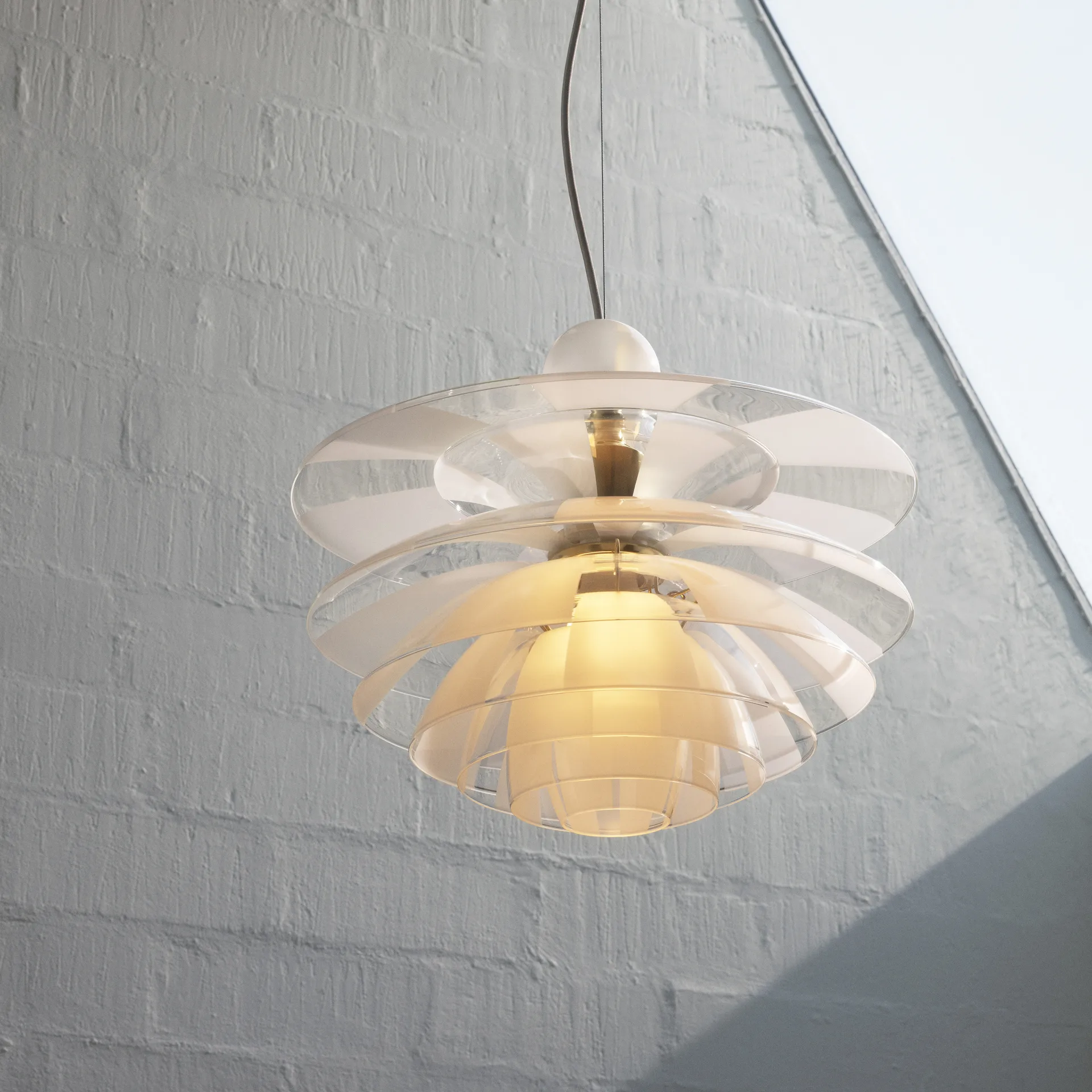Suspension PH Septima Ø50 cm, Verre Louis Poulsen