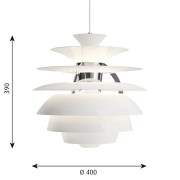 Suspension PH Snowball - Blanc - Louis Poulsen