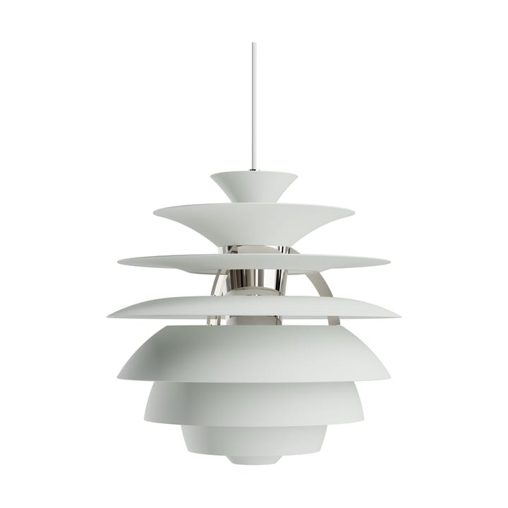 Suspension PH Snowball - Dusty green-chrome - Louis Poulsen