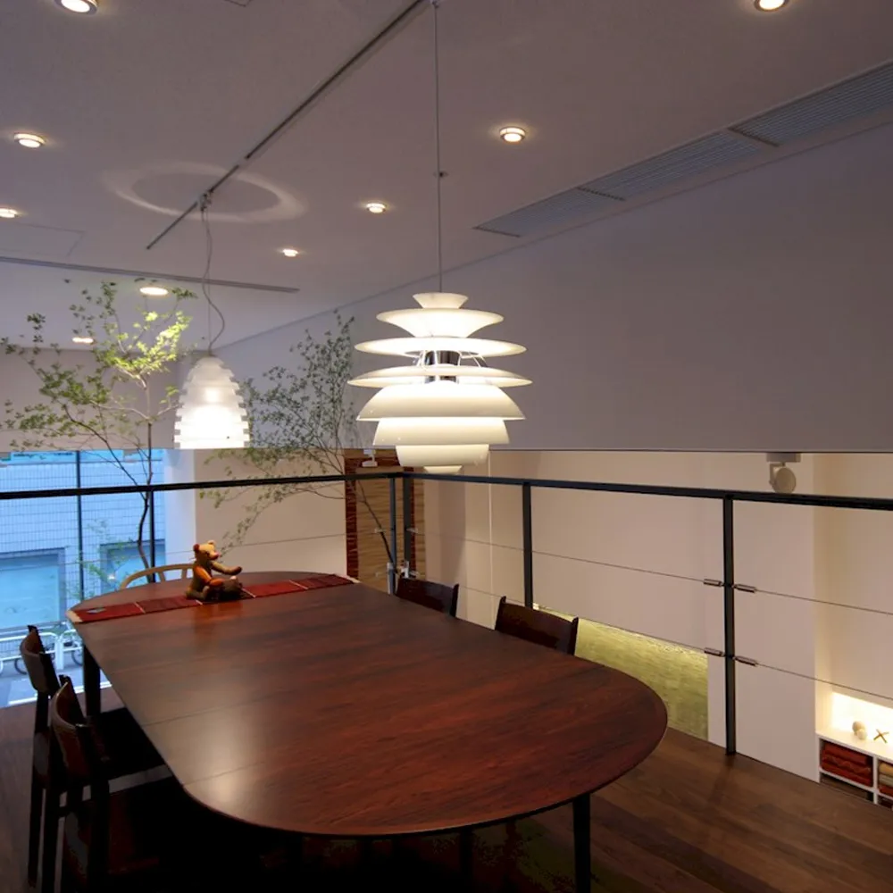 Suspension PH Snowball LED intégrée, Blanc Louis Poulsen