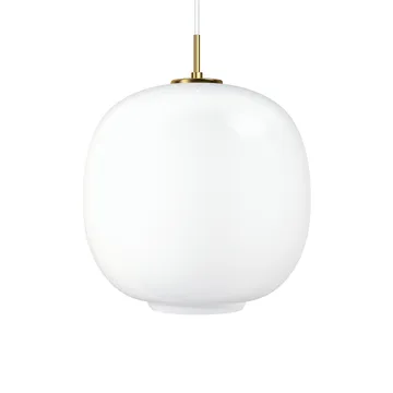 Suspension VL45 Radiohus LED grand - Brass-white opal glass - Louis Poulsen