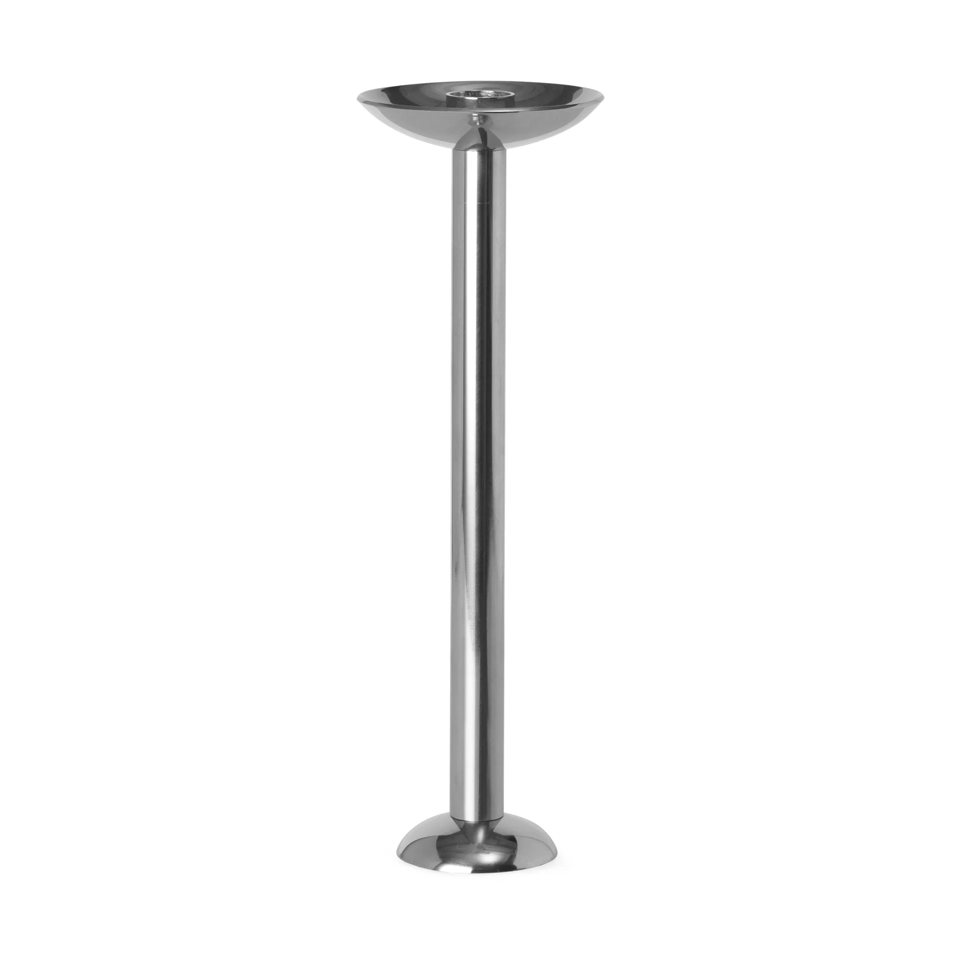 Bougeoir Metal champagne 28 cm, Acier inoxydable Louise Roe