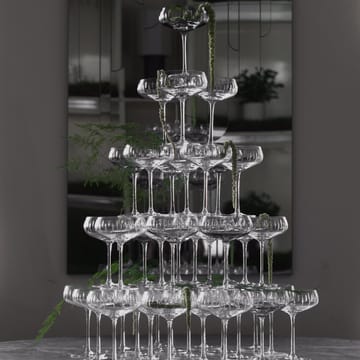 Coupe à champagne Crystal - Transparent - Louise Roe Copenhagen