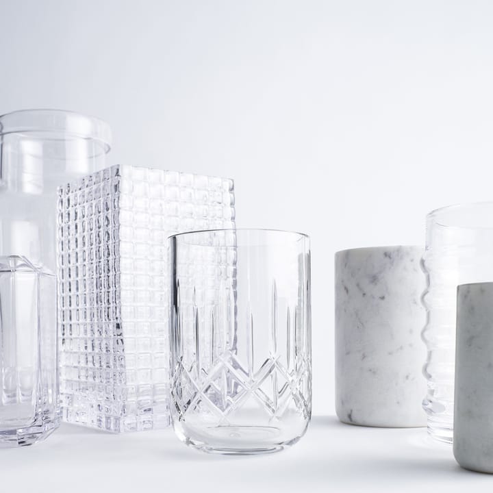 Vase Crystal 17,5cm - Transparent - Louise Roe Copenhagen
