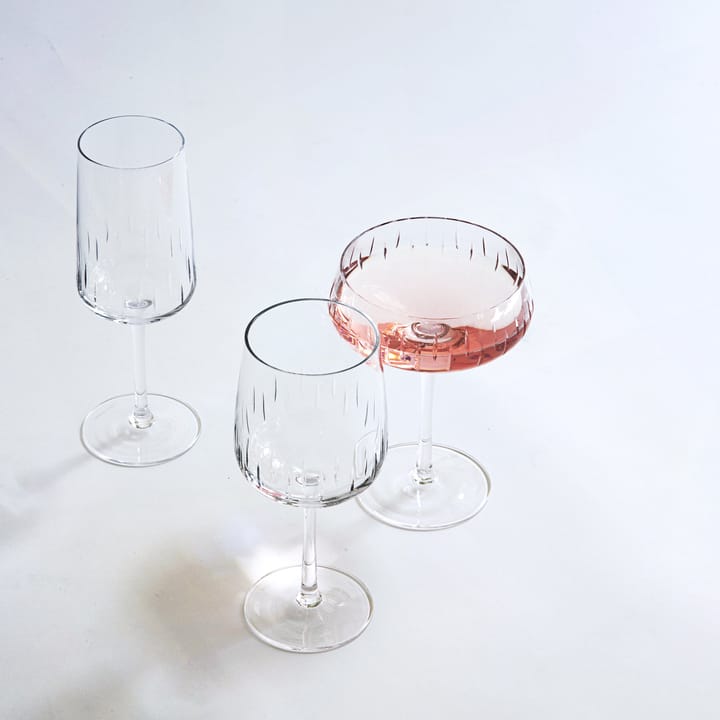 Coupe à champagne Crystal - Transparent - Louise Roe