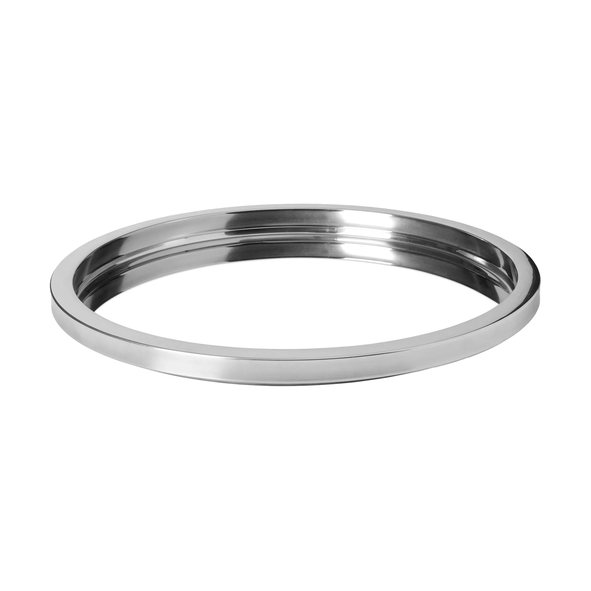 Plateau de service Louise Roe Ø56 cm, Acier inoxydable Louise Roe