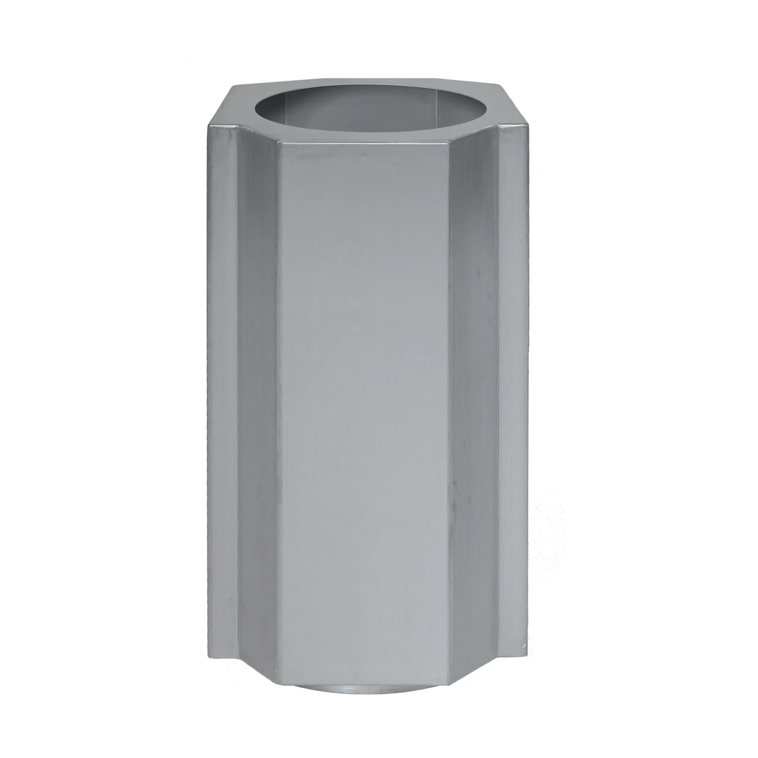 Pot Funki S 36 cm, Aluminium brossé Louise Roe