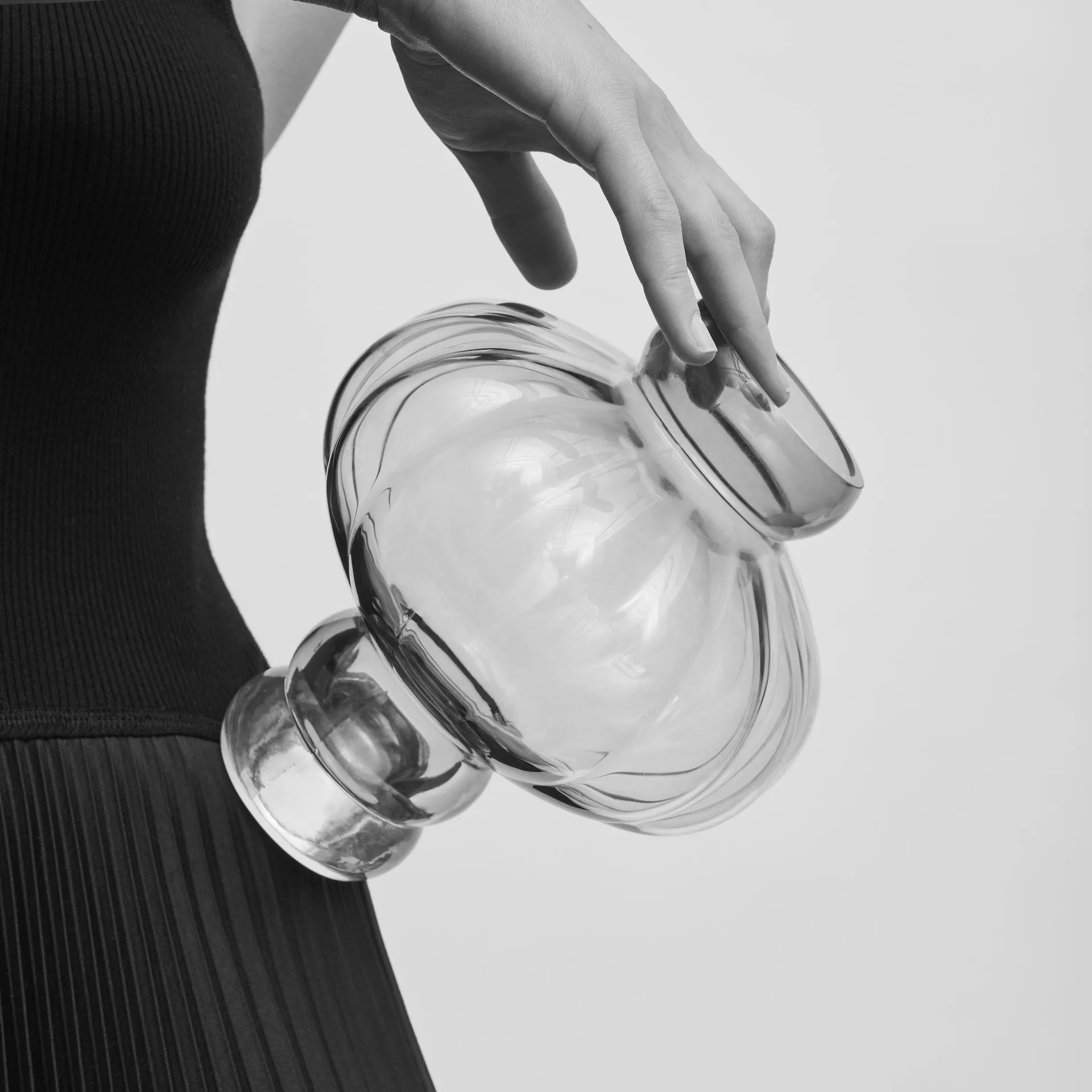 Vase Balloon 20cm, Transparent Louise Roe