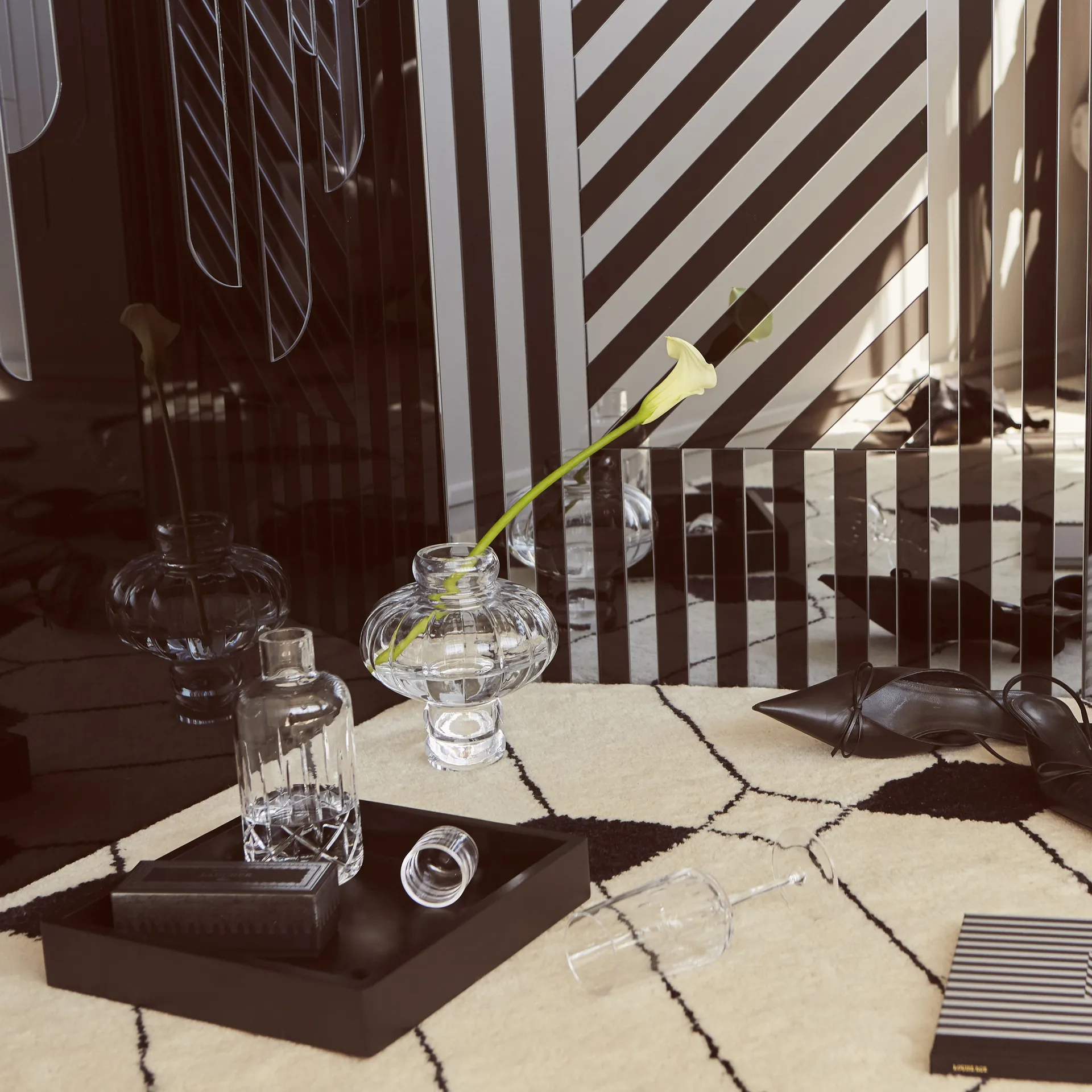 Vase Balloon 20cm, Transparent Louise Roe