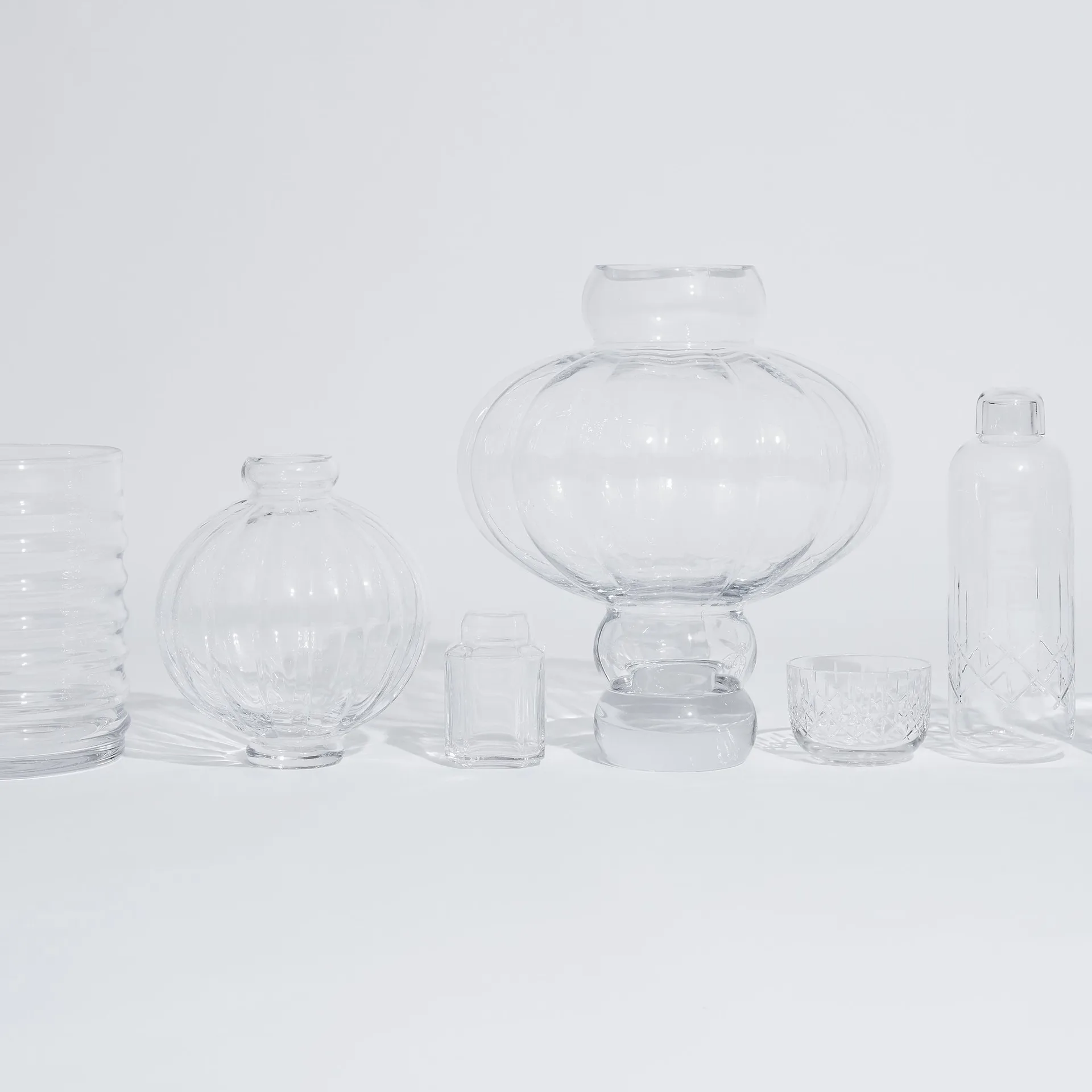 Vase Balloon 25cm, Transparent Louise Roe