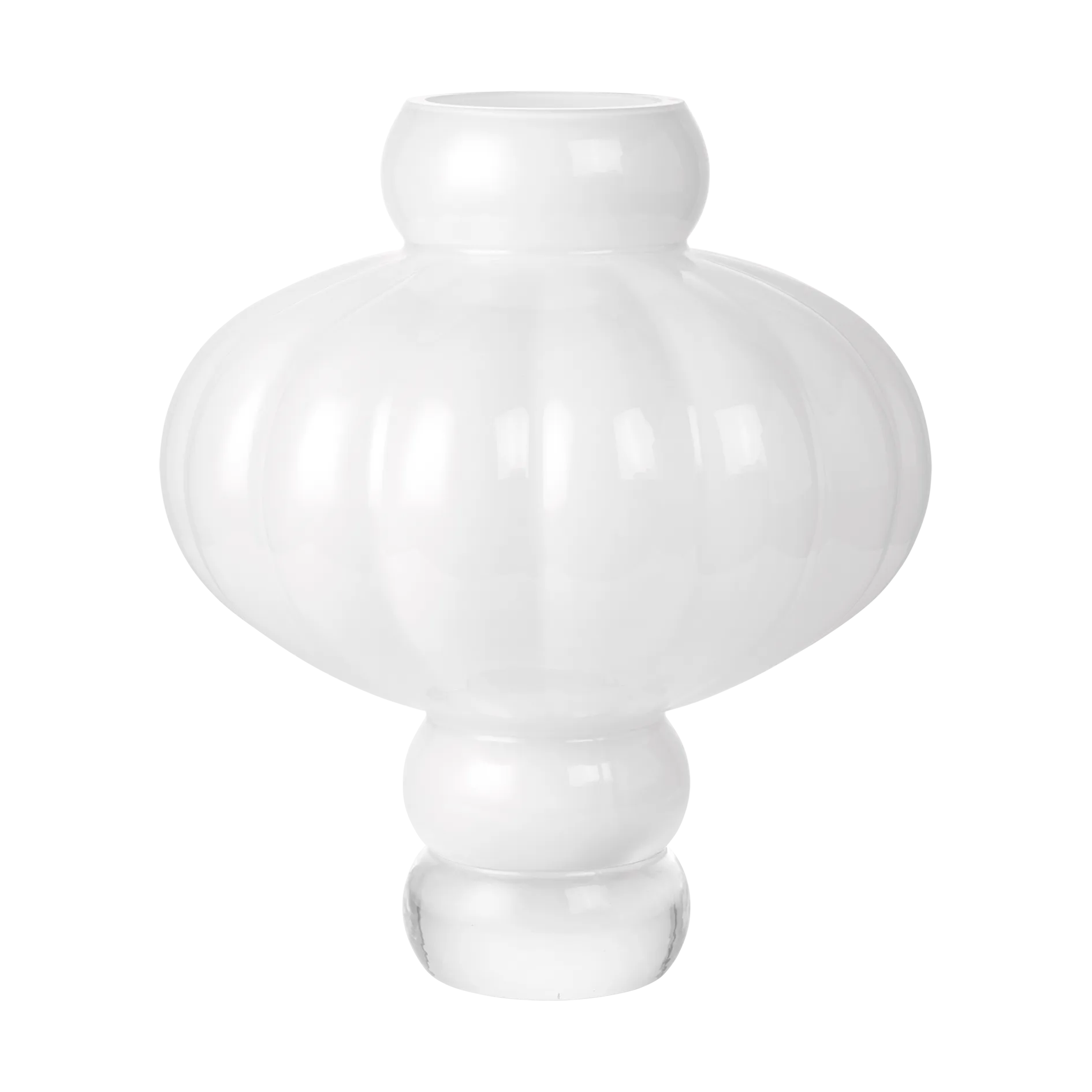Vase Balloon 40cm, Opal Blanc Louise Roe