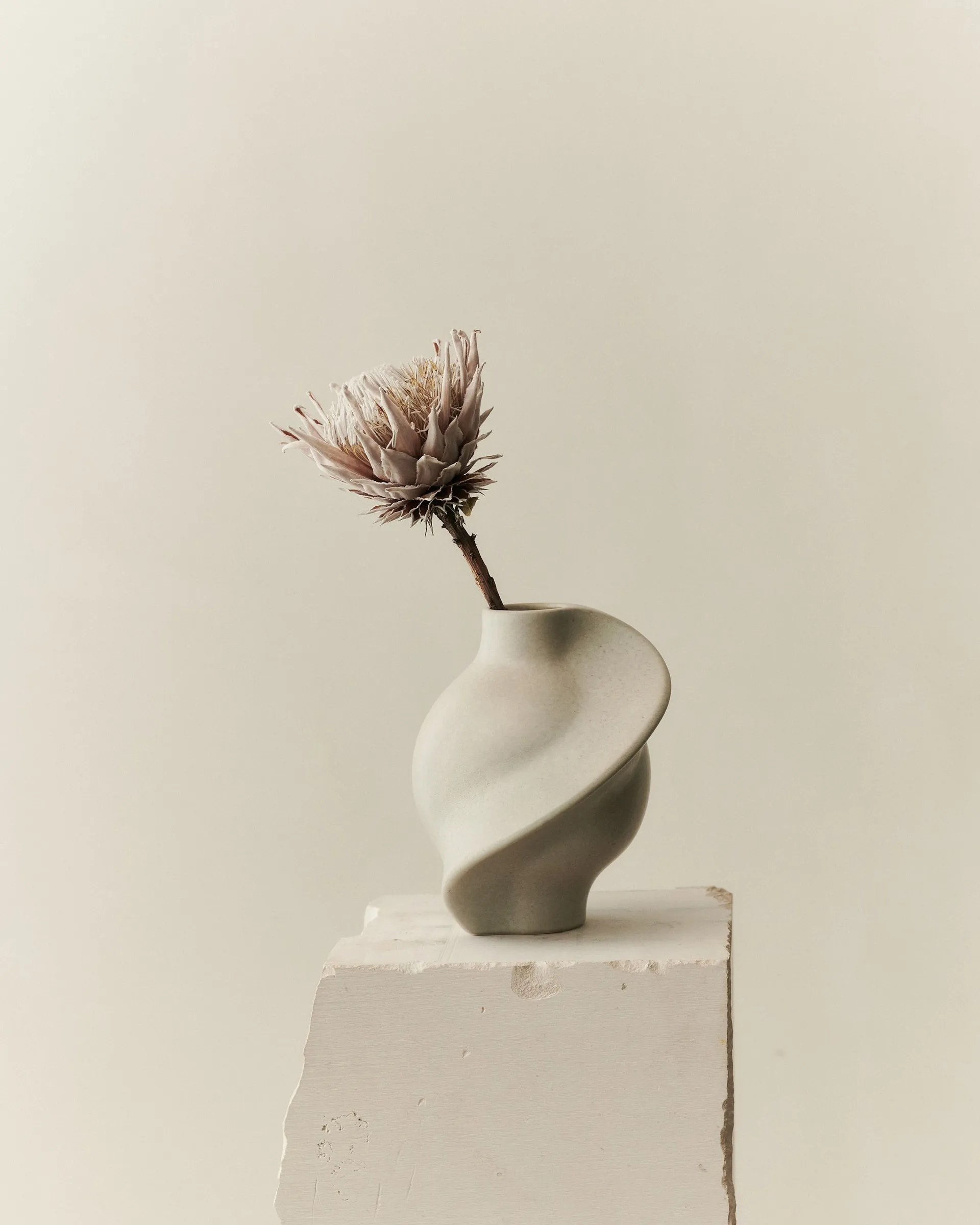 Vase Pirout 01 22 cm, Glace Vintage Louise Roe