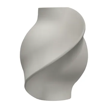 Vase Pirout 01 22 cm - Sanded Grey - Louise Roe