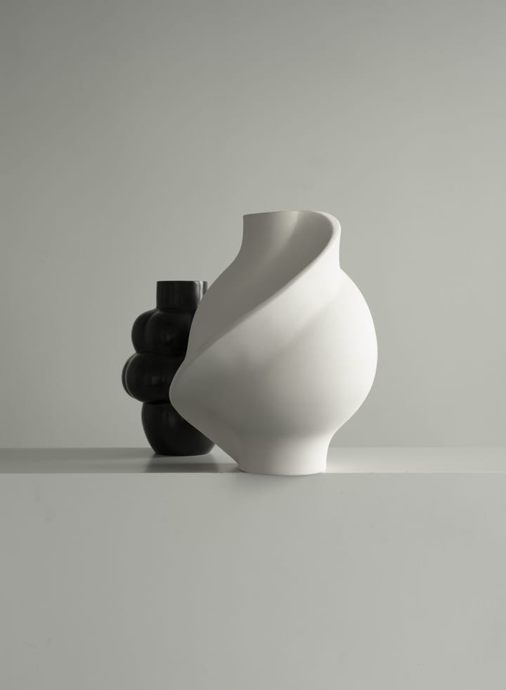 Vase Pirout 02 42 cm - Raw White - Louise Roe