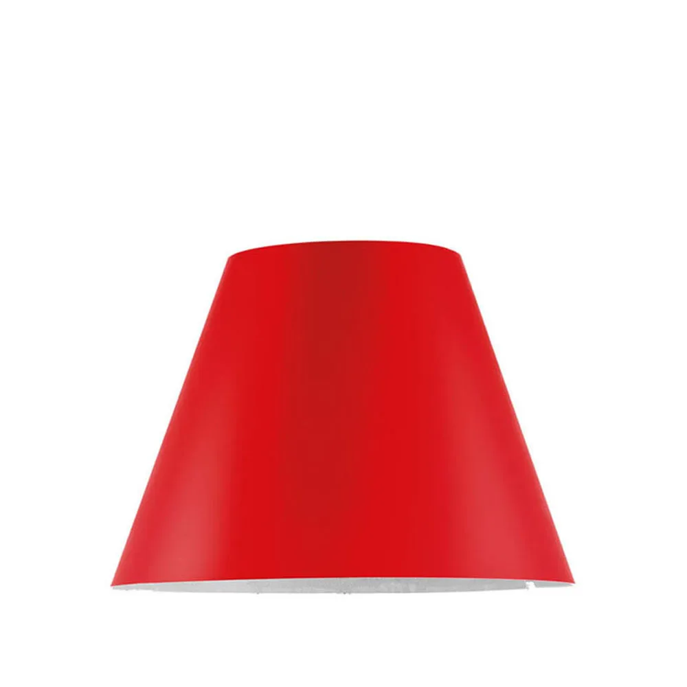 Abat-jour Lady Costanza D13E/1, rouge Luceplan