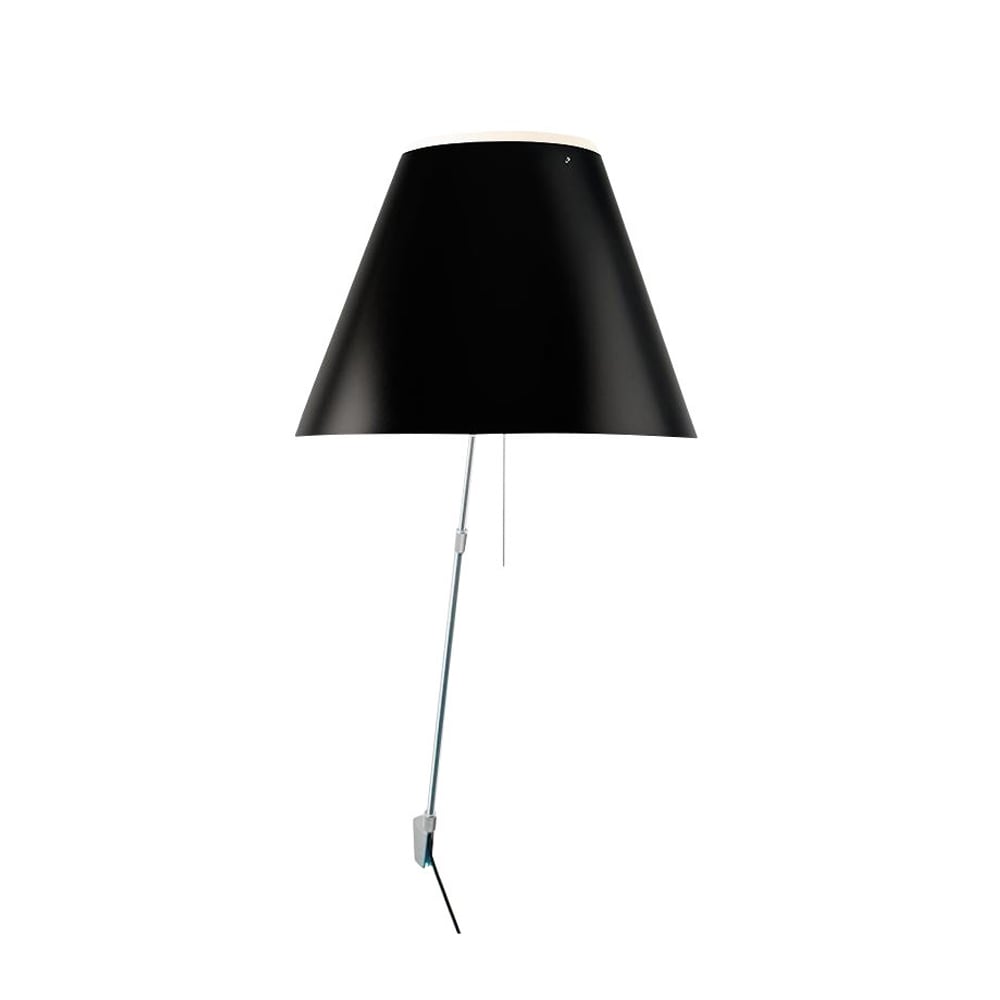 Luceplan Applique Costanza D13 a liquorice | Design Scandinave | Appliques murales | Noir